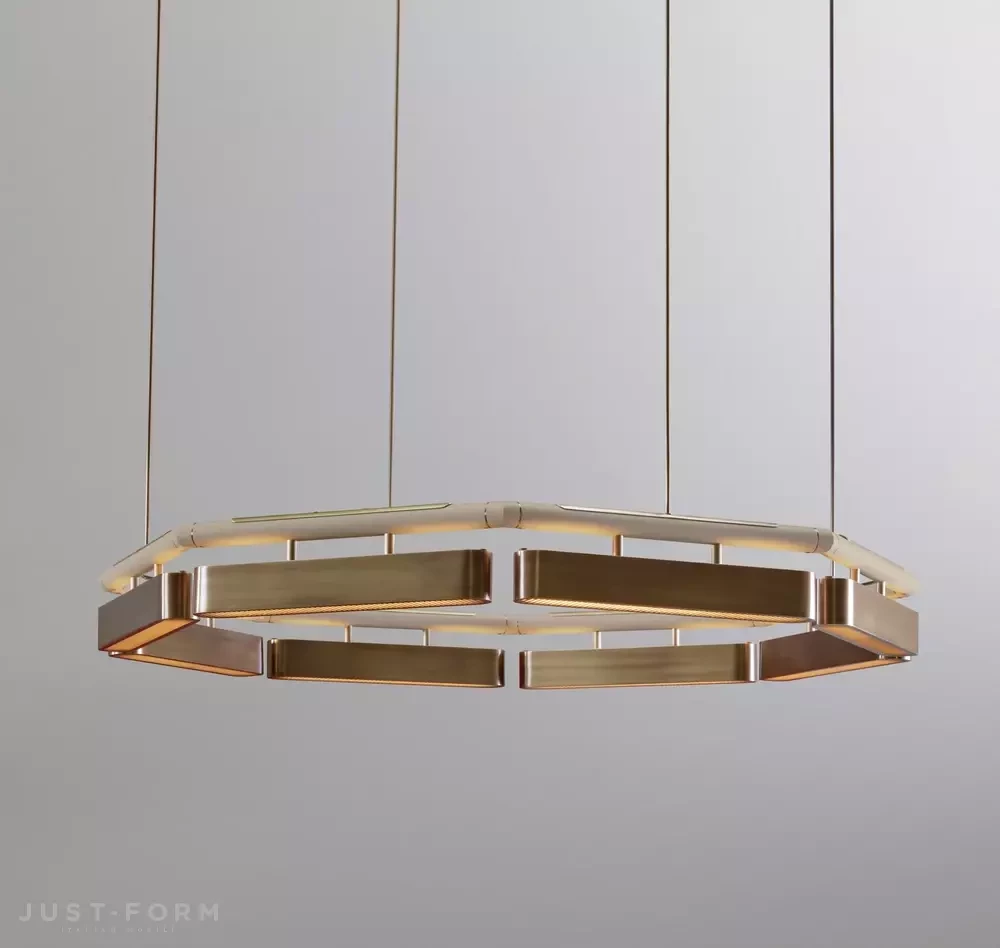 Люстра Colt Octagon Chandelier фабрика Bert Frank фотография № 12