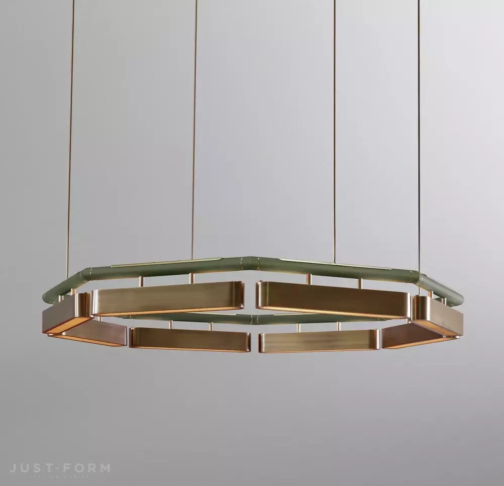 Люстра Colt Octagon Chandelier фабрика Bert Frank фотография № 14