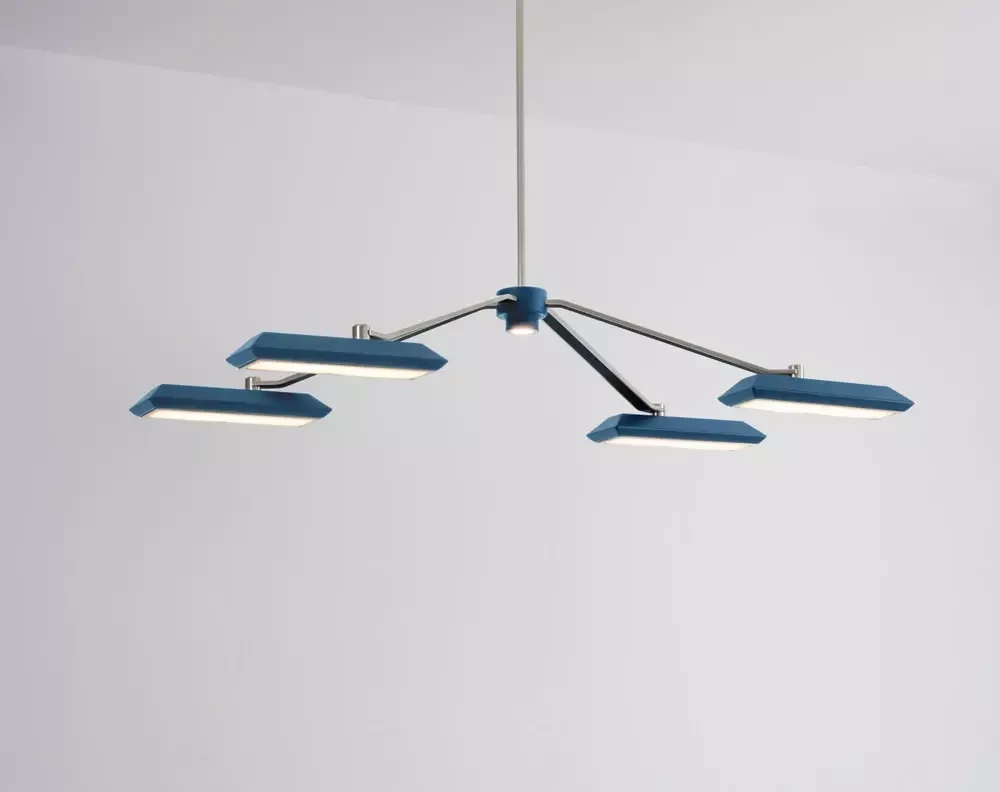 ​Люстра Rinato Linear Chandelier 4 фабрика Bert Frank фотография № 6