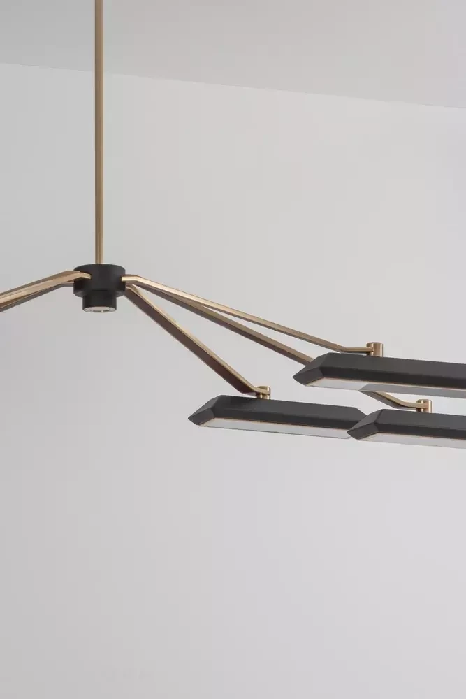 ​Люстра Rinato Linear Chandelier 6 фабрика Bert Frank фотография № 3