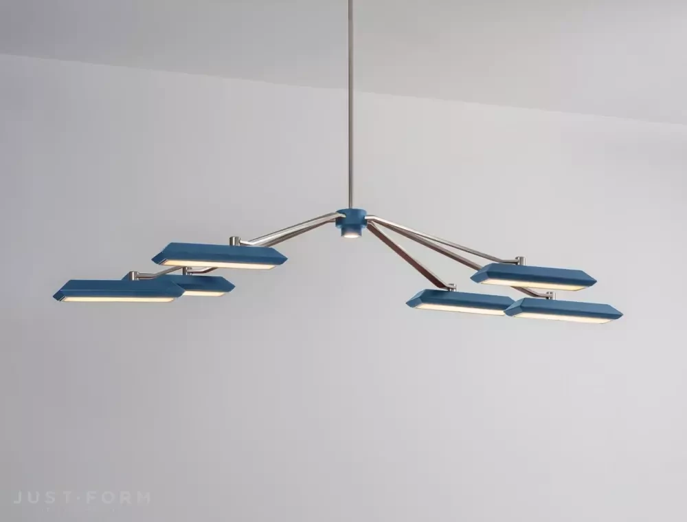 ​Люстра Rinato Linear Chandelier 6 фабрика Bert Frank фотография № 5