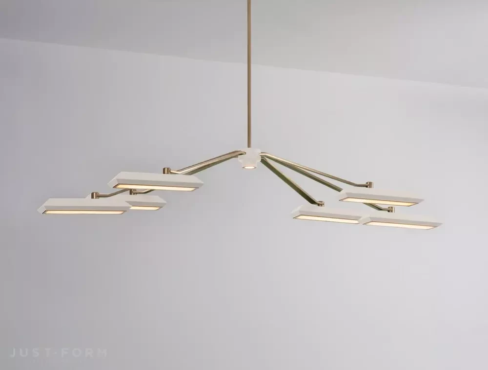 ​Люстра Rinato Linear Chandelier 6 фабрика Bert Frank фотография № 12