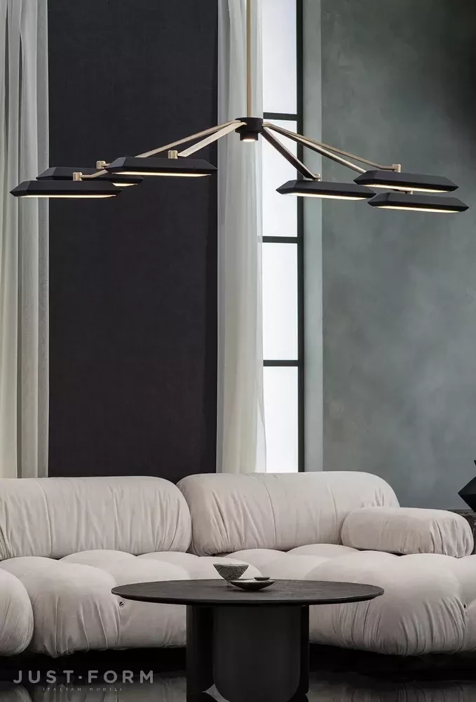 ​Люстра Rinato Linear Chandelier 6 фабрика Bert Frank фотография № 4